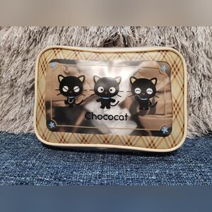 Vintage 2000 Chococat Vinyl Cosmetic/Accessory Case